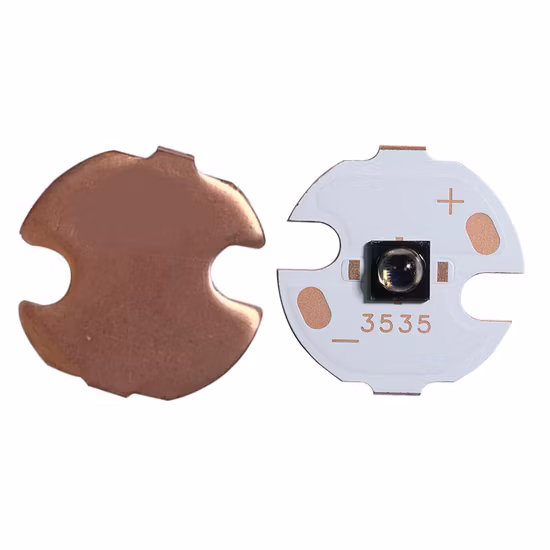 ハイパワー 5W Sfh 4715A IR 1W 850nm LED ダイオード、銅 PCB 付き